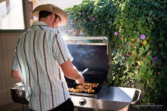 Grilling in the Sun